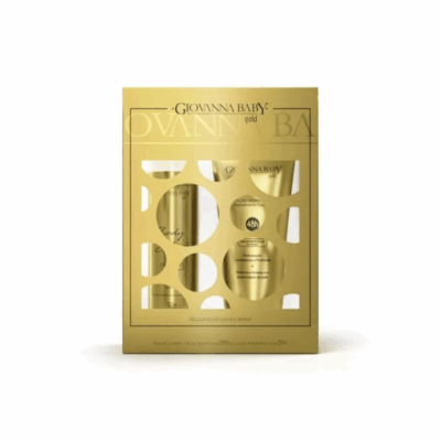 Kit Giovanna Baby Gold – Body Splash + Hidratante Corporal