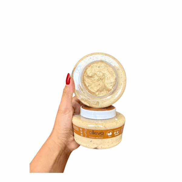 ESFOLIANTE CORPO E ROSTO ALLEVA SKIN FRESH VANILLA - Imagem 2