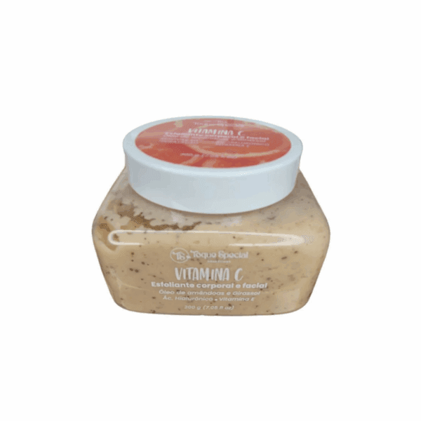 ESFOLIANTE CORPORAL E FACIAL TOQUE ESPECIAL VITAMINA C - Imagem 3