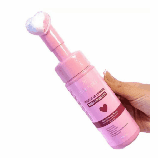 MOUSSE DE LIMPEZA FACIAL ROSA MOSQUETA MIAMAKE - Imagem 2