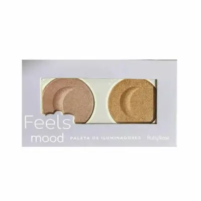 PALETA DE ILUMINADORES RUBY ROSE FEELS MOOD 2 CORES