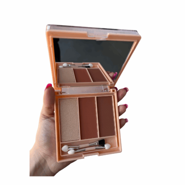 PALETA DE SOMBRAS AMOR ANJO/ BLUSH/ILUMINADOR 3 IN 1 - Imagem 3