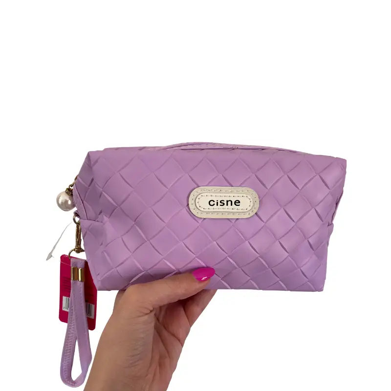 Necessaires  Estojo para viagem e maquiagem - Cisne -Lilás