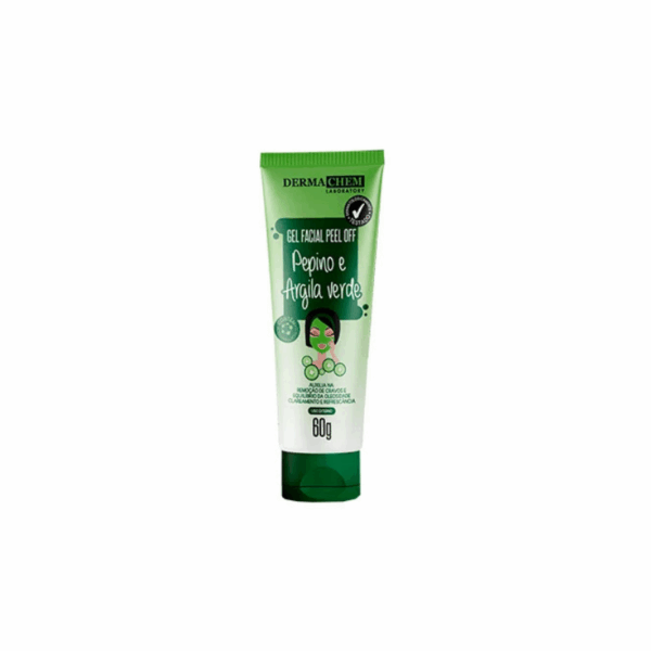Gel Facial Argila Verde e Pepino Clareamento Dermachem 60g