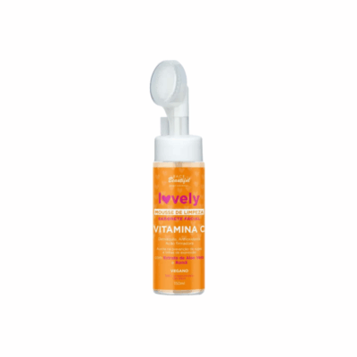 Mousse de Limpeza Facial com Vitamina C – Lovely Facebeautiful