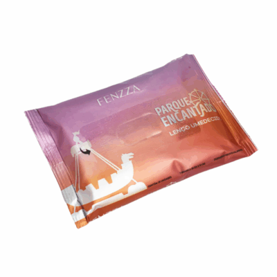 Lenço Umedecido Demaquilante Fenzza Parque Encantado