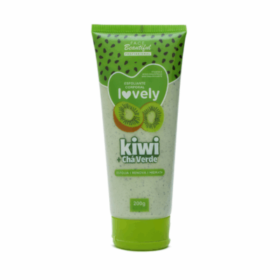 Esfoliante Corporal Lovely Kiwi e Chá Verde – 200g | Face Beautiful