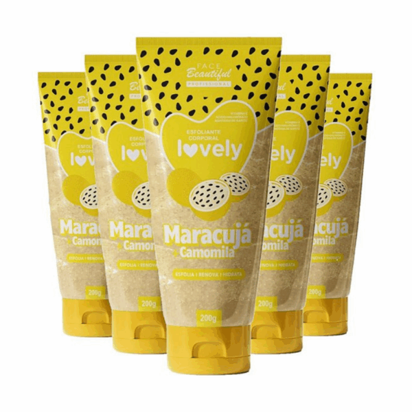 Esfoliante Corporal Lovely Maracujá & Camomila – Face Beautiful | 200g - Imagem 2