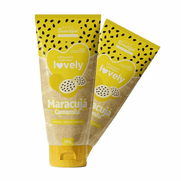 Esfoliante Corporal Lovely Maracujá & Camomila – Face Beautiful | 200g - Imagem 3