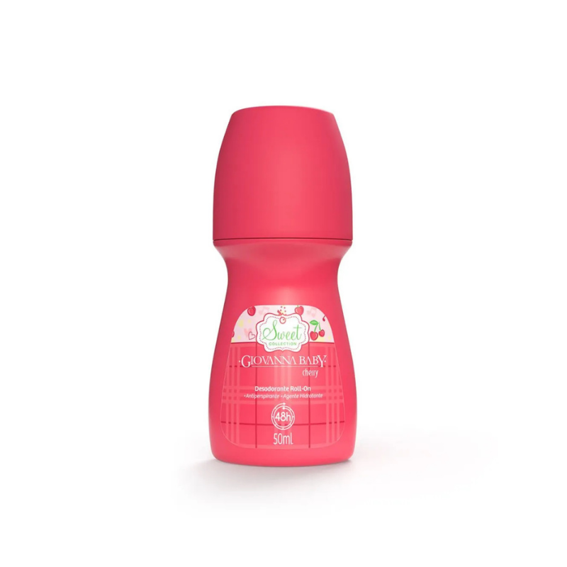 Desodorante Roll-On Antiperspirante Cherry – Giovanna Baby 50ml