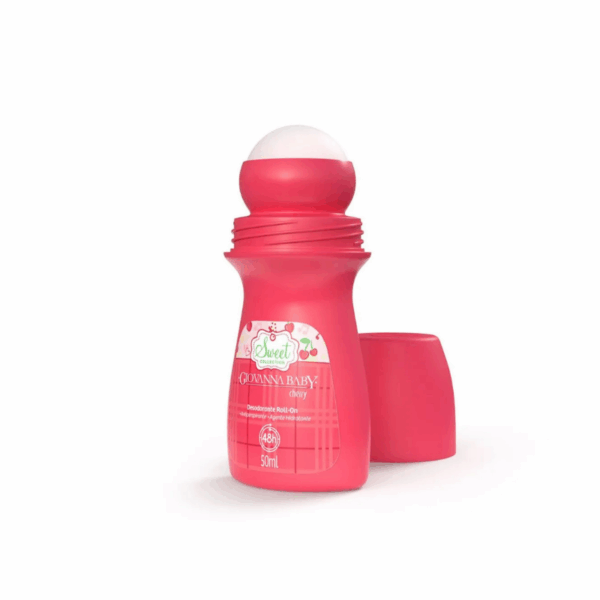 Desodorante Roll-On Antiperspirante Cherry – Giovanna Baby 50ml - Imagem 3