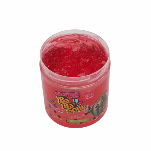 Gelatina Capilar Melancia 500g - Soul Cosmético - Imagem 2