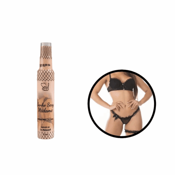 Perfume Para Calcinha Banho Sexy Madame 40ml - Soul - Imagem 2