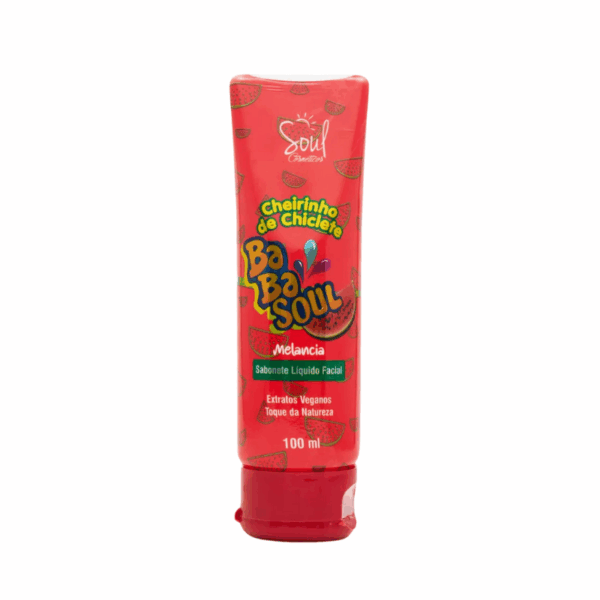 Sabonete Líquido Facial Babasoul Melancia Soul – 100ml