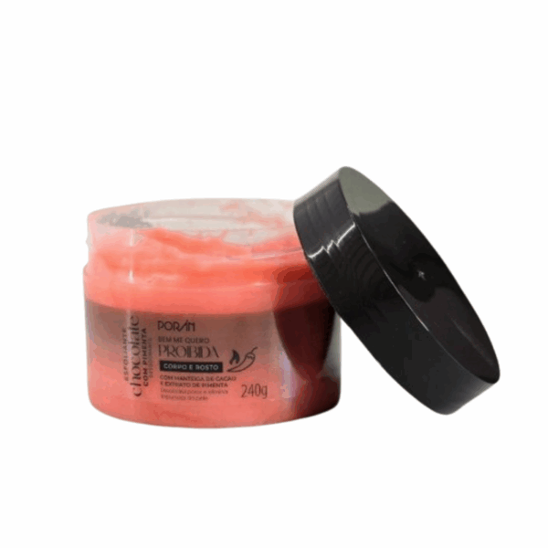 Esfoliante Corporal e Facial Chocolate com Pimenta – 240g - Imagem 3