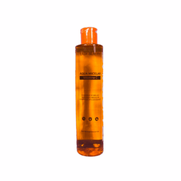 Água Micelar com Vitamina C – Lady Beauty | Demaquilante 310ml - Imagem 2