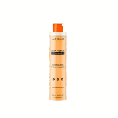 Água Micelar com Vitamina C – Lady Beauty | Demaquilante 310ml