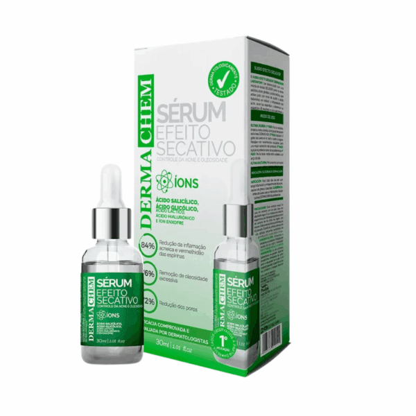 Sérum Peles Oleosas Acne e Cravos – Efeito Secativo Dermachem