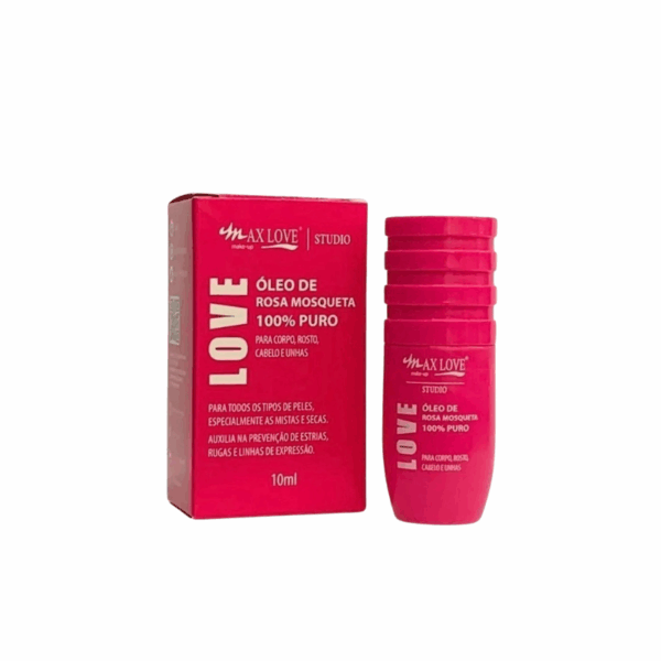 Óleo de Rosa Mosqueta 100% Puro Max Love 10ml