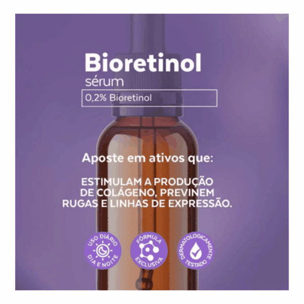 Sérum Facial Dermachem Bioretinol 30ml - Dia/Noite - Imagem 3