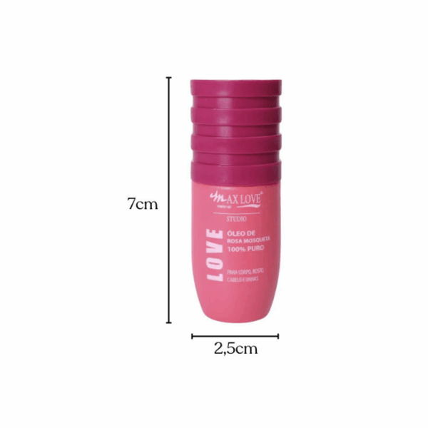 Óleo de Rosa Mosqueta 100% Puro Max Love 10ml - Imagem 3