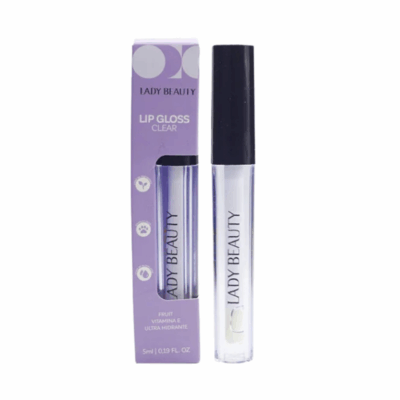 Lip Gloss Lady Beauty Vitamina E Ultra Hidratante
