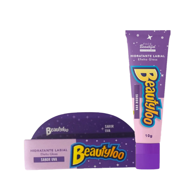 Hidratante Labial Beautyloo Uva 10g - Face Beautiful