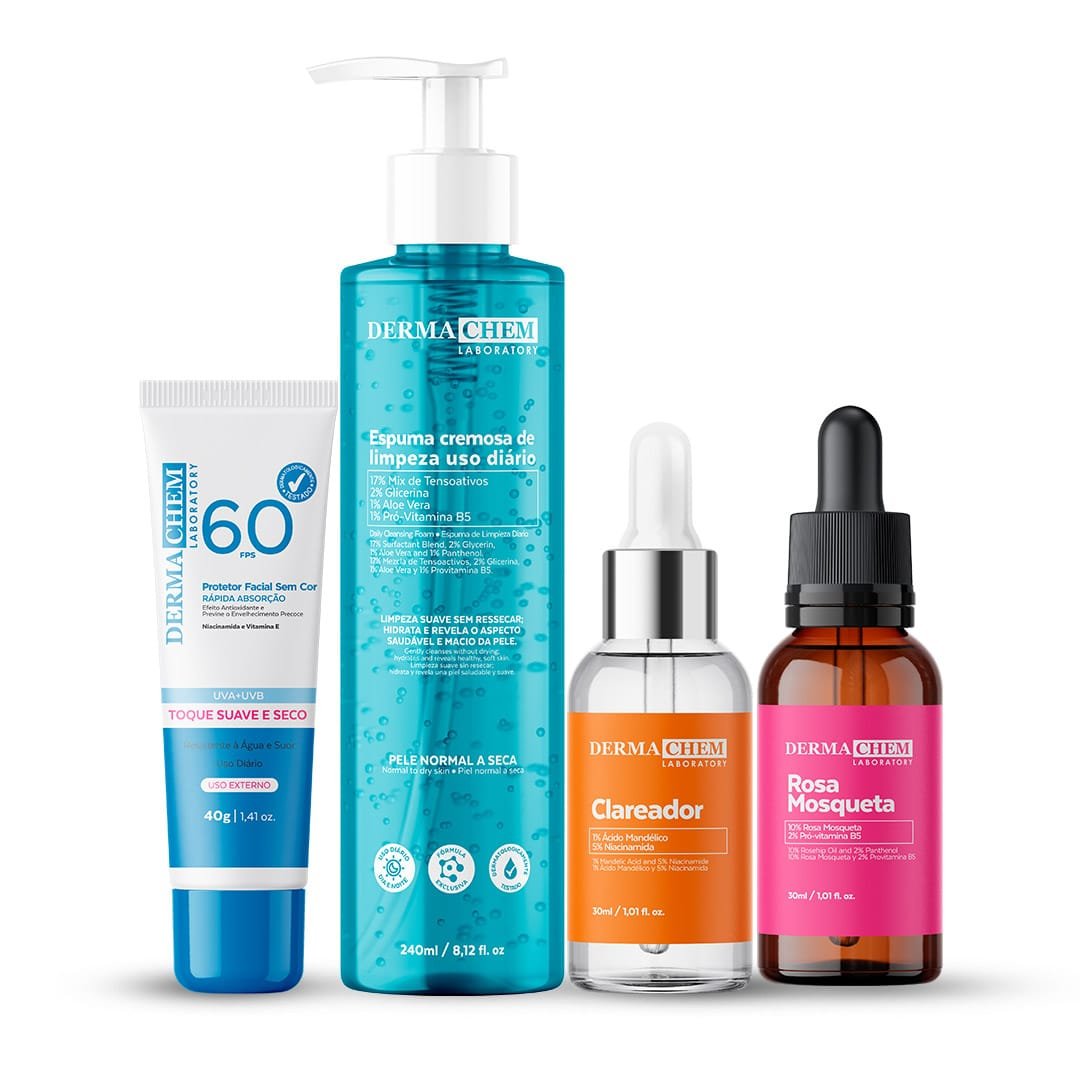 Kit Clareador com 4 super fórmulas